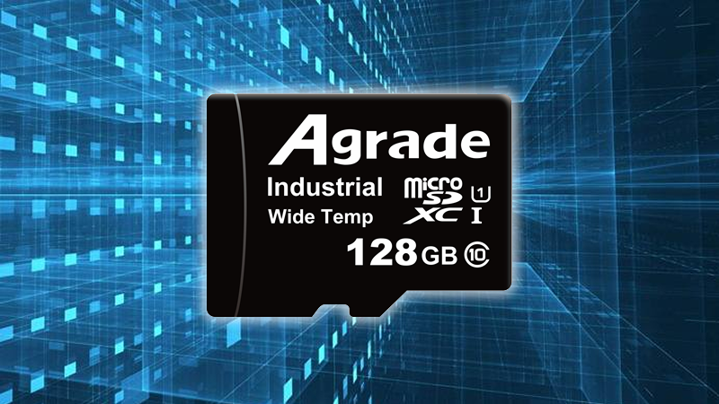 Agrade推出高容量和長壽命的全新工業(yè)級microSD卡