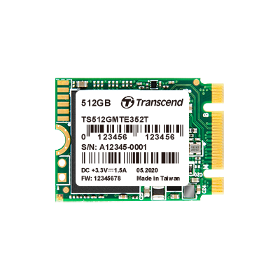 Transcend/創見 PCIe M.2 SSDs MTE380T & MTE380T-I