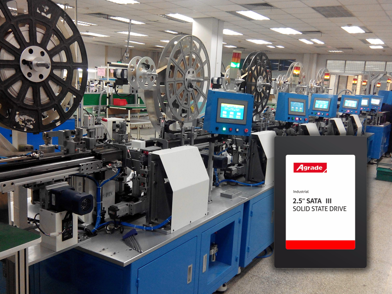 工業級SSD在手機零件制造設備中的應用案例